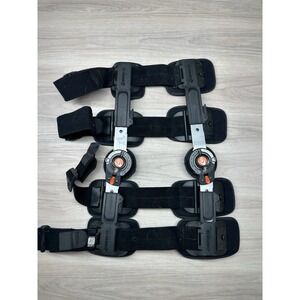 Breg T Scope Premier Post-Op Hinged Knee Brace Adjustable ROM Padded Support